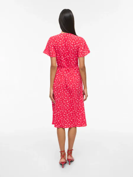 Hovedbilde LOVIE OMSLAGSKJOLE M/PRINT - BRINGEBÆR/CREAM