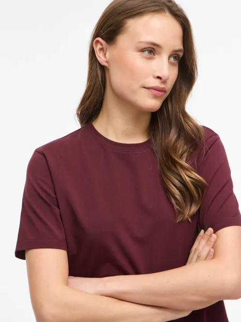 Hovedbilde NORA T-SHIRT - PLOMME