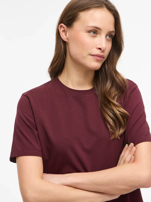 NORA T-SHIRT - PLOMME