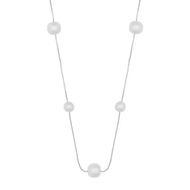 Hovedbilde SNÖ OF SWEDEN - KARAN MIX PEARL NECKLACE - SØLV