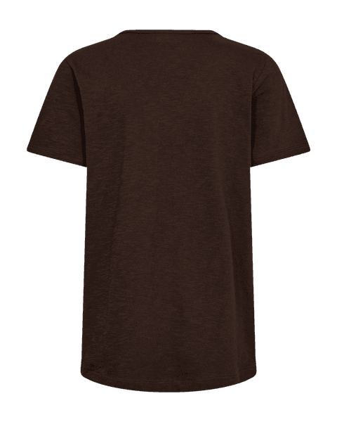 Hovedbilde SABINA T-SHIRT V-HALS - BRUN