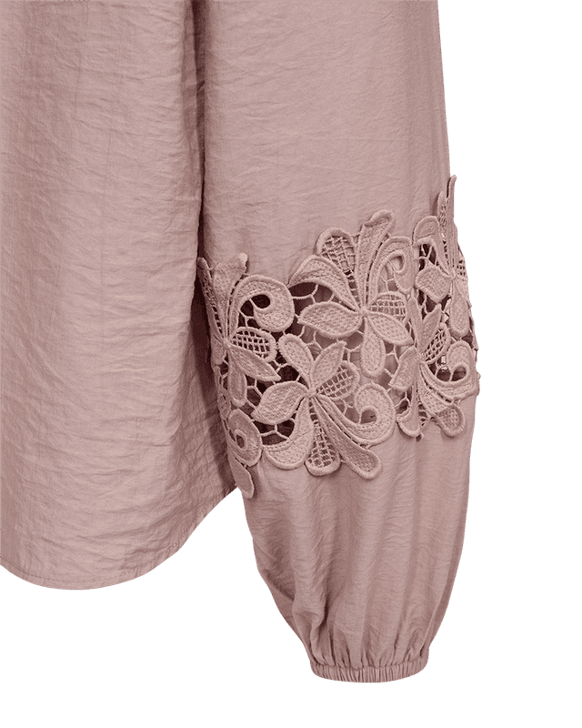 MAGDA BLUSE - PALE MAUVE 
