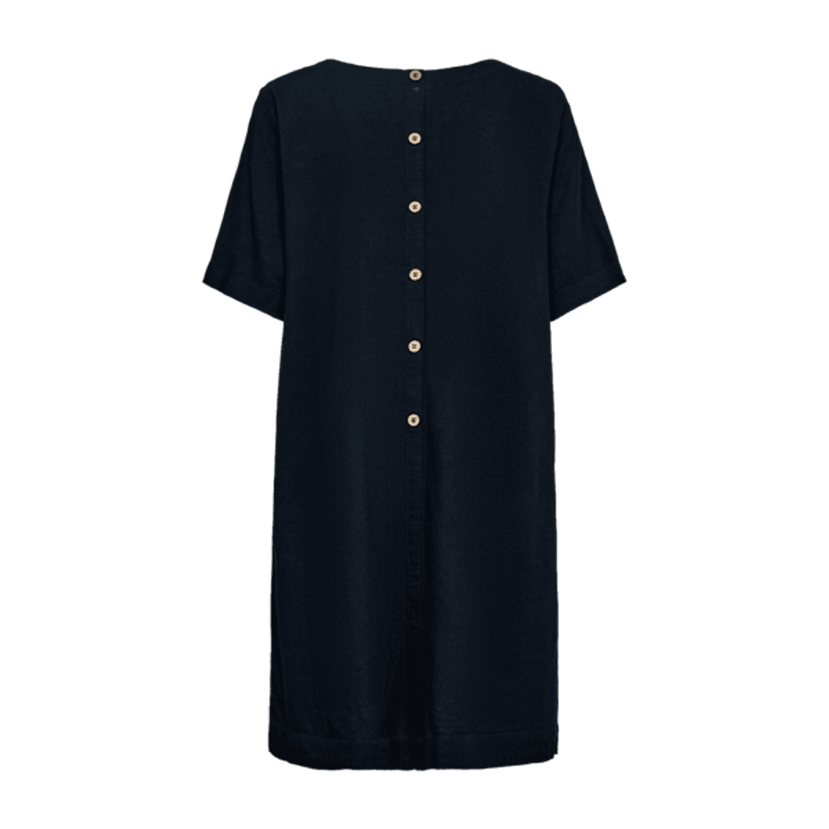 LAVA KJOLE M/KNAPPER BAK - NAVY