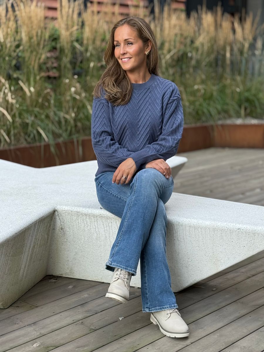 SATURN GENSER - JEANSBLÅ