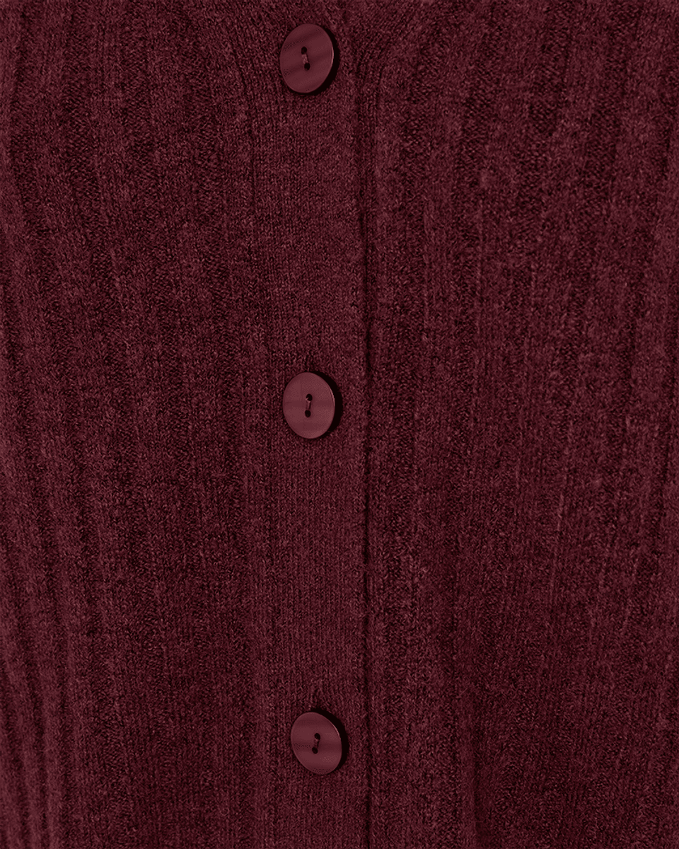 HARA CARDIGAN - PLOMME