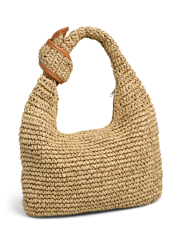 KANALA VESKE - NATUR/COGNAC