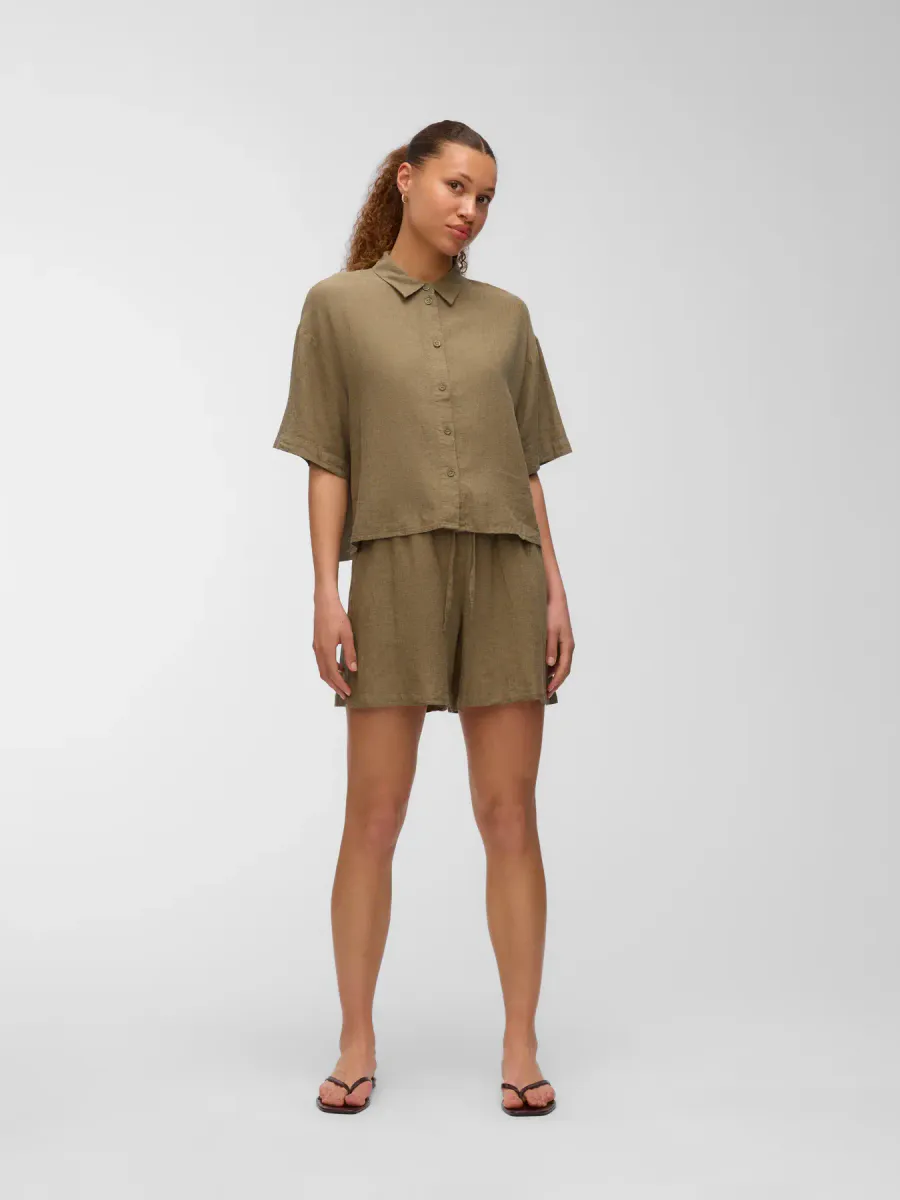 LINN SHORTS - OLIVEN