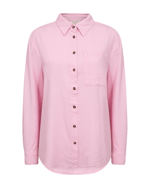 Hovedbilde LAVA LIN/VISCOSE SKJORTE - ROSA