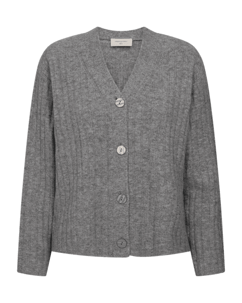 Hovedbilde HARA CARDIGAN - GRÅ MELERT