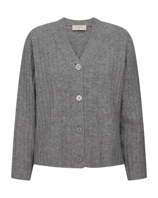 Hovedbilde HARA CARDIGAN - GRÅ MELERT