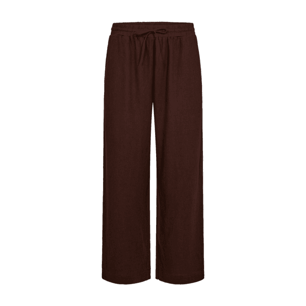 Hovedbilde LAVA LIN/VISCOSE BUKSE ANKEL - BRUN