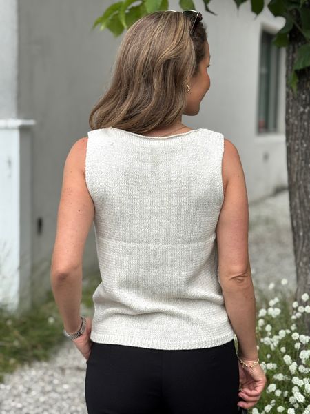 Hovedbilde GRSCALIVA STRIKKET TOPP - MOONBEAM