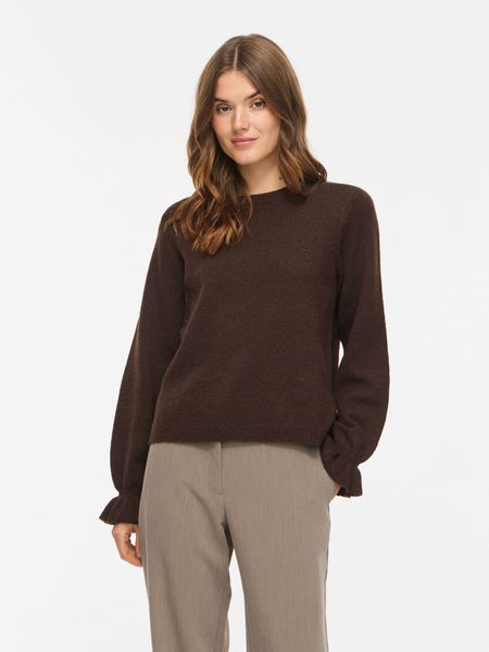 Hovedbilde KEHLA KNIT TOP GENSER - BRUN