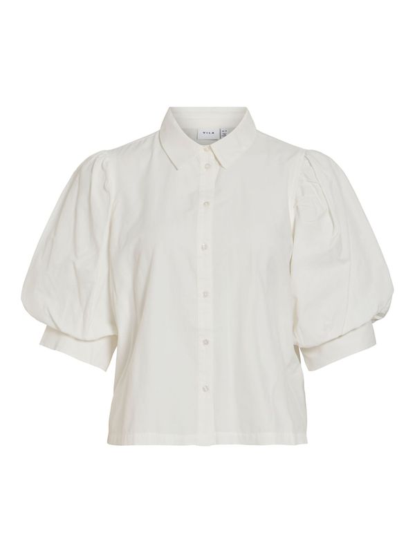 REALU BLUSE 3/4 ERM - HVIT