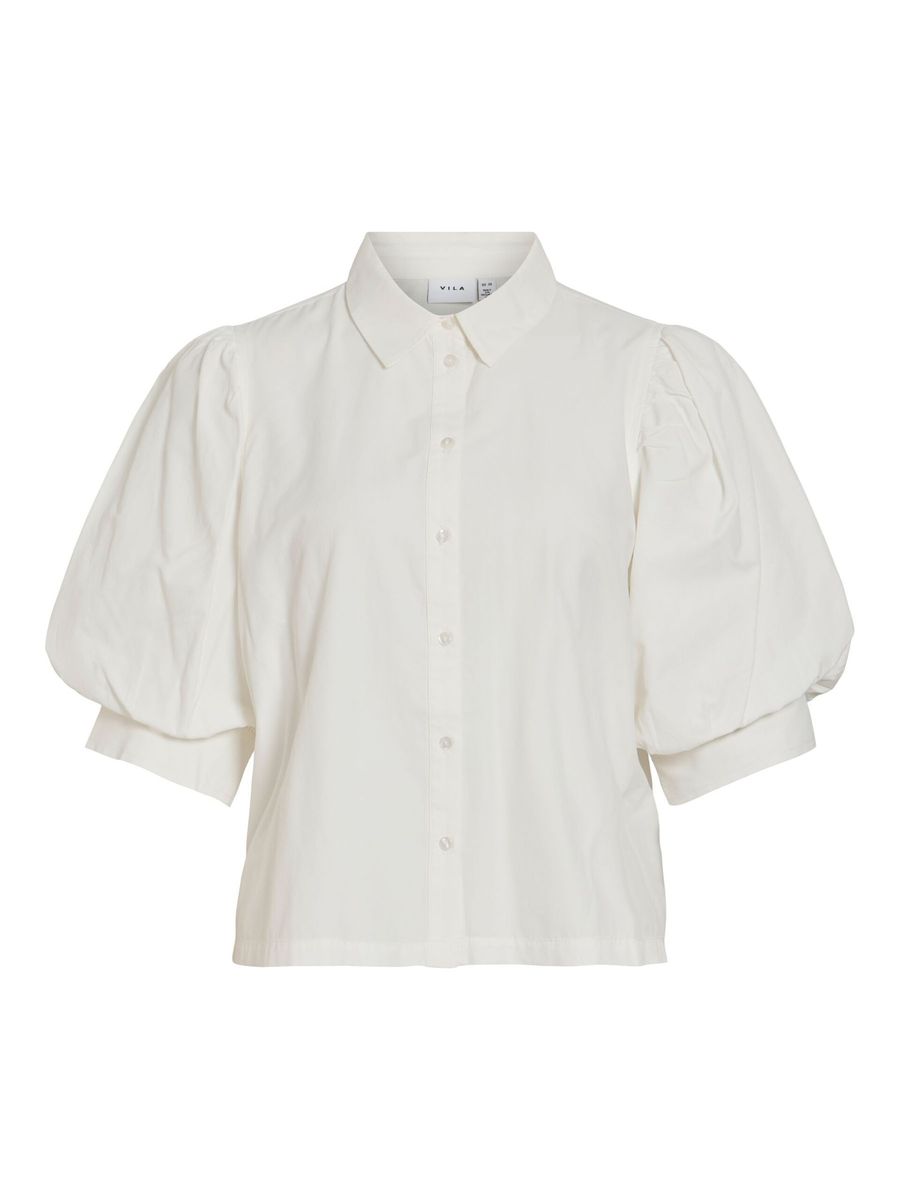 REALU BLUSE 3/4 ERM - HVIT