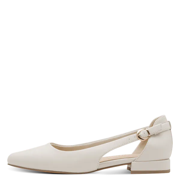 Hovedbilde PUMPS LAV M/REIM - CREAM