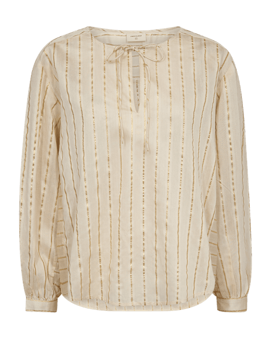 Hovedbilde SIMI BLUSE M/STRIPER - MOONBEAM
