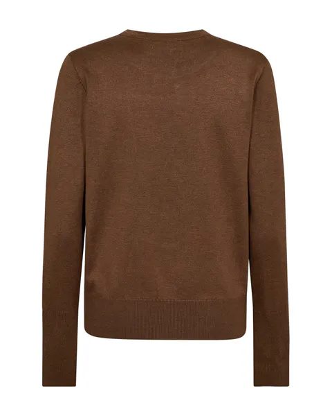 Hovedbilde KATIE GENSER M/RUND HALS - MOCCA