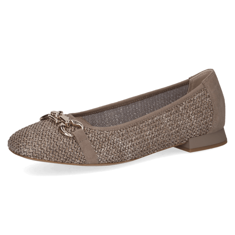 BALLERINA M/LENKE - TAUPE