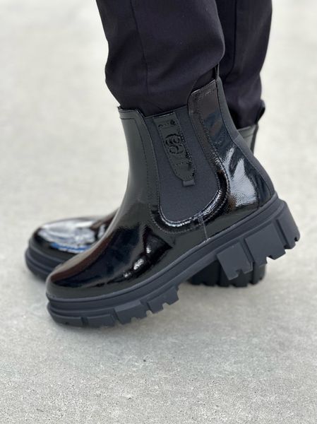 Hovedbilde BOOTS GLOSSY - SORT