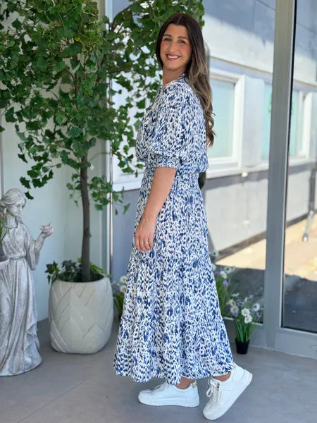 Hovedbilde DAISY BLUSE - NAYY / HVIT