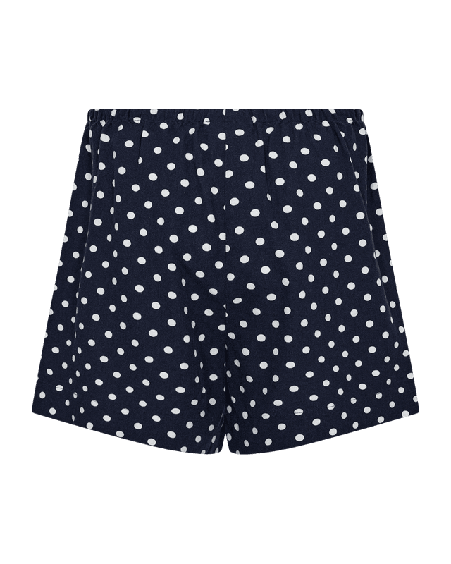 LAVISCO SHORTS M/DOTS - NAVY/HVIT