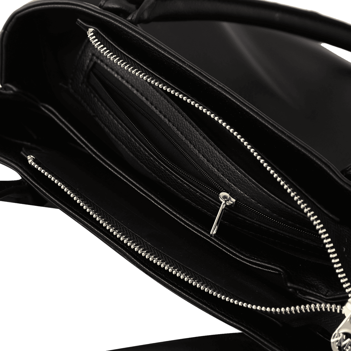 VESKE M/GULL DETALJER - SORT