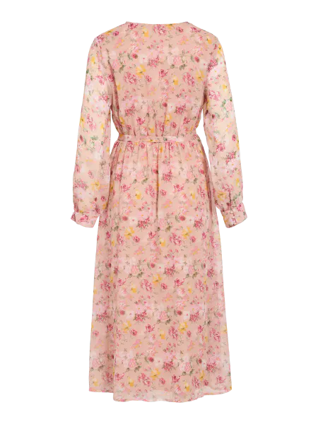 Hovedbilde FALIA ANKEL KJOLE - ROSA PRINT