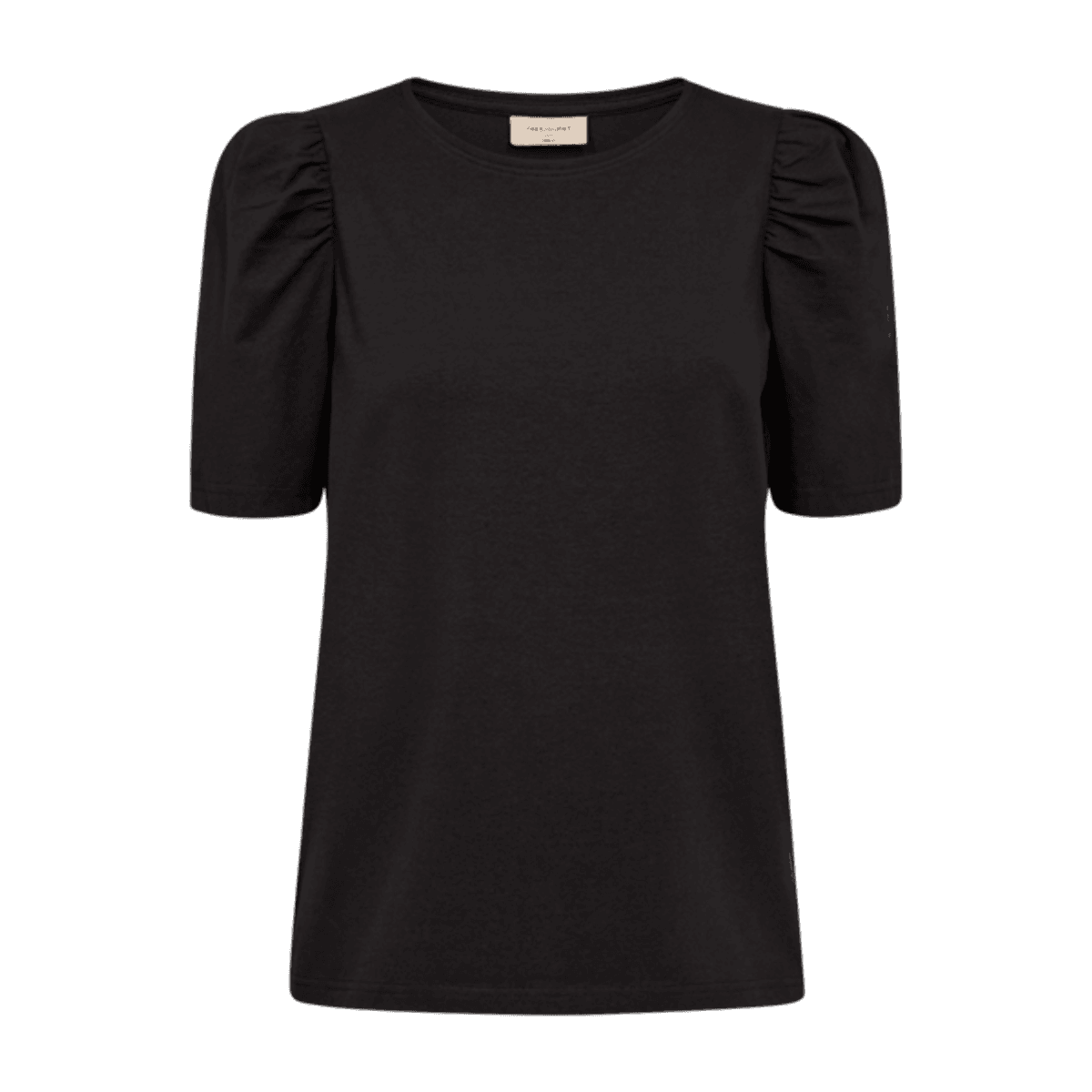 FENJA T-SHIRT M/PUFFERM - SORT