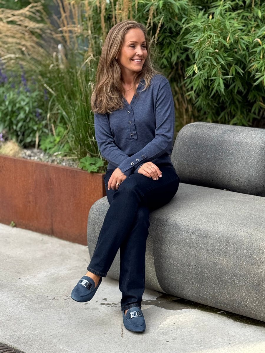 PATTI JEANS RETT MODELL 78 CM - DARK BLUE