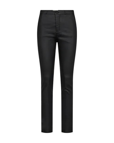 Hovedbilde SOLVEJ CHINOS COATED 32 LENGDE - SORT