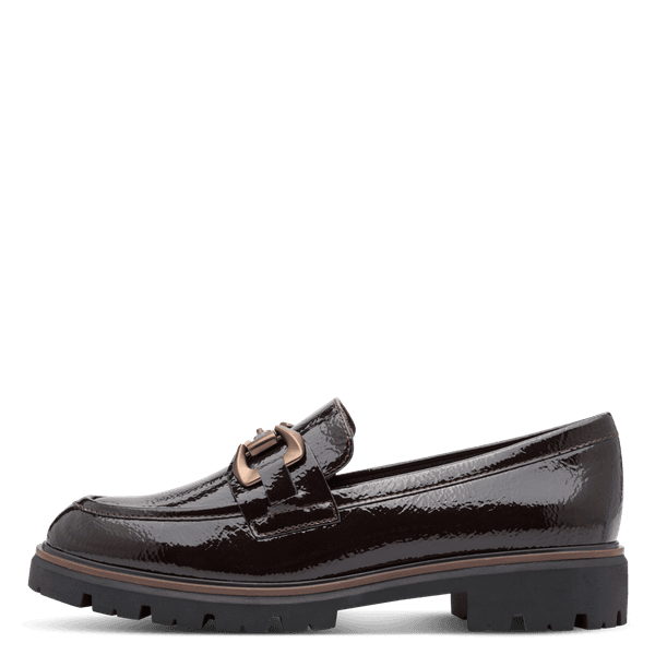 Hovedbilde LOAFER M/LENKE - MOCCA PATENT