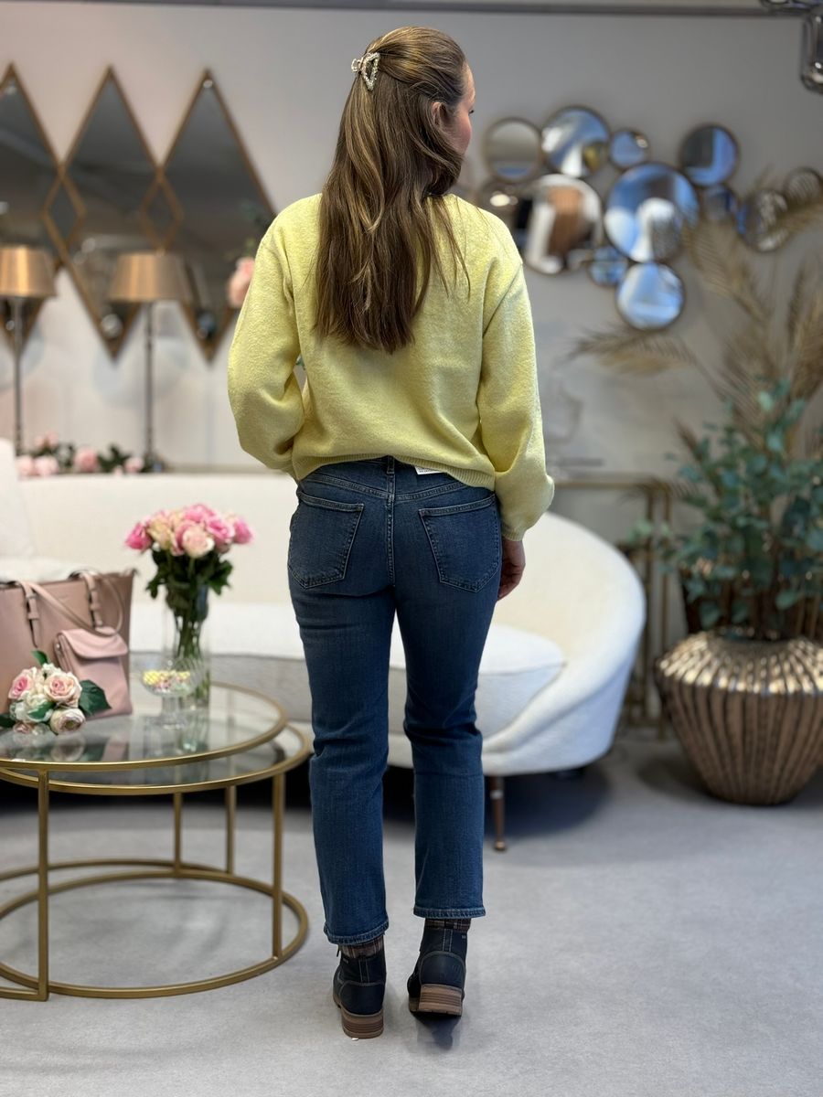 HOPE CARDIGAN - LYS GUL MELERT