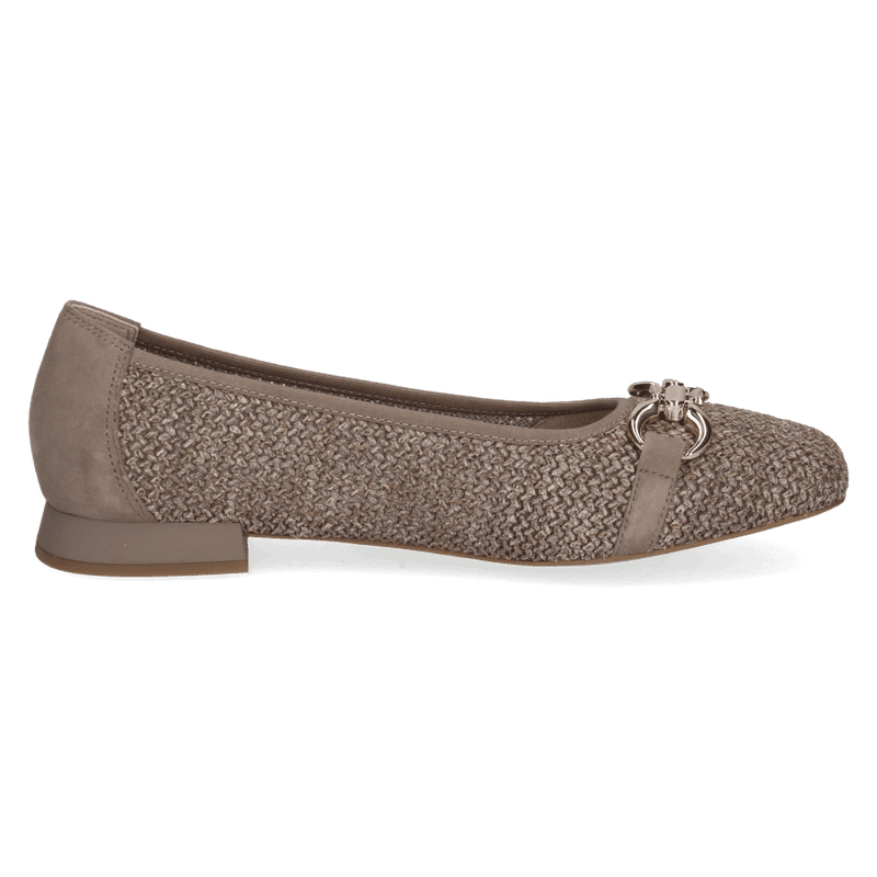 BALLERINA M/LENKE - TAUPE