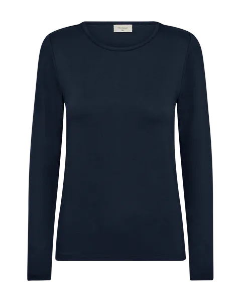 Hovedbilde LIANA TOPP M/LANG ERM - NAVY