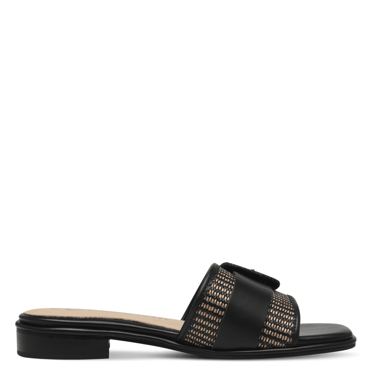 SANDAL M/SPENNE  - SORT