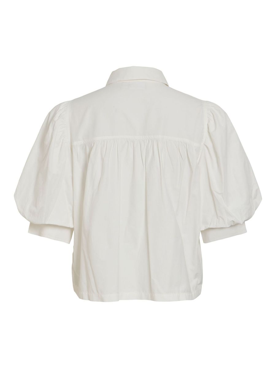 REALU BLUSE 3/4 ERM - HVIT