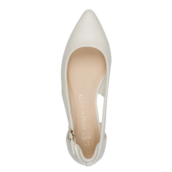 Hovedbilde PUMPS LAV M/REIM - CREAM