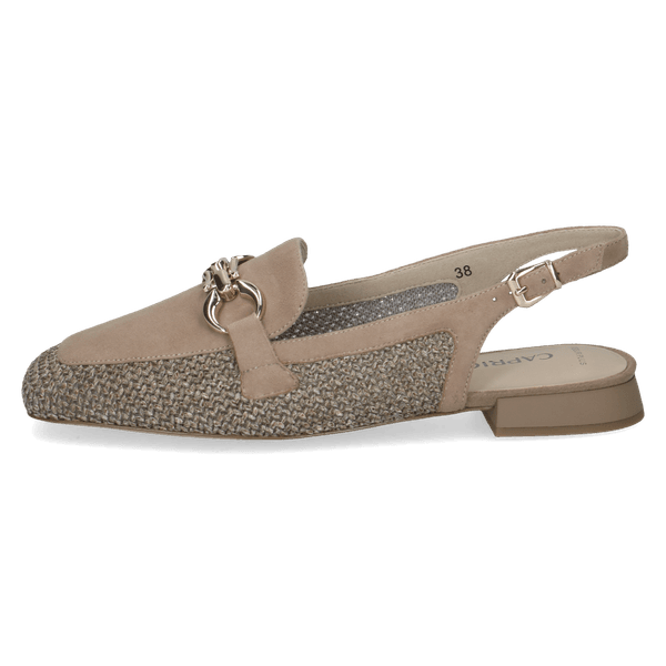 Hovedbilde MOKASIN M/SLINGBACK & SPENNE - CAMEL