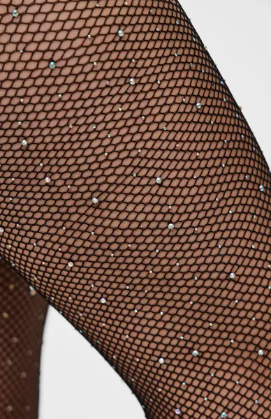 Hovedbilde CLAIRE FISHNET GLITTER STRØMPEBUKSE - SORT