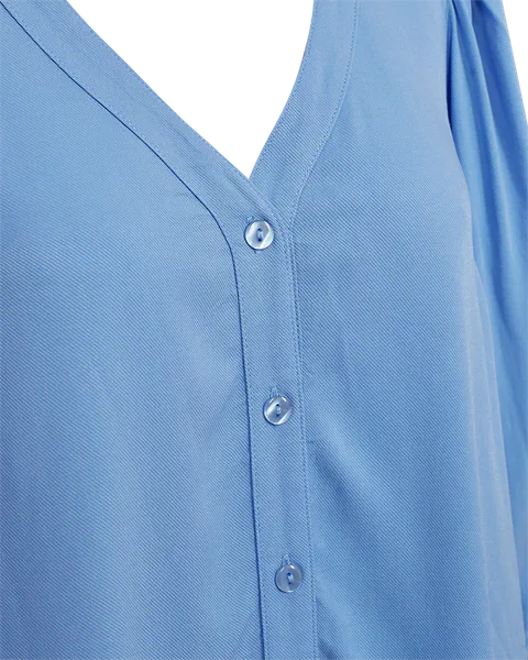 Hovedbilde ALINE BLUSE - HIMMELBLÅ