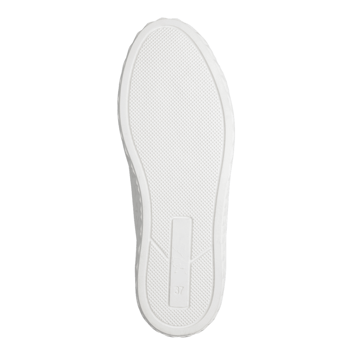 SNEAKERS M/SØLV DETALJER - HVIT