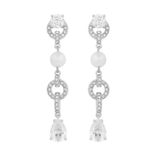 Hovedbilde SNÖ OF SWEDEN - CALLIE LONG CRYSTAL PEARL EAR - ...