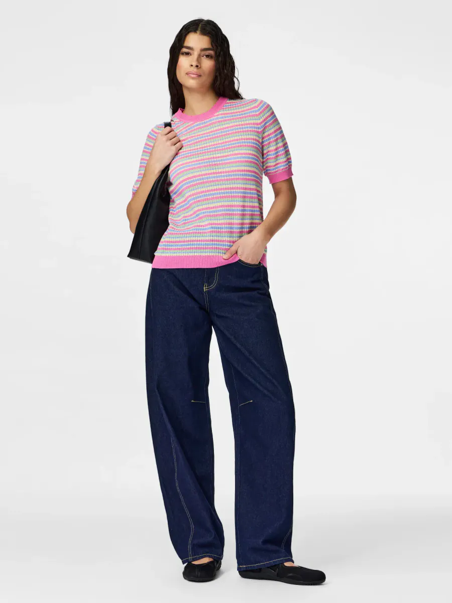 DIANA GENSER M/STRIPER - CERISE MIX