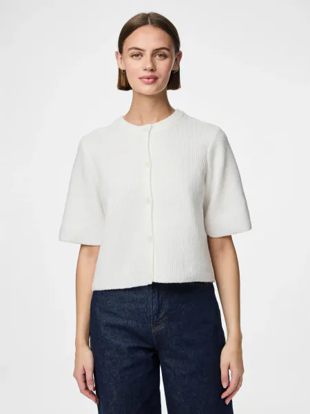 Hovedbilde SILLY CARDIGAN M/KORT ERM - OFFWHITE