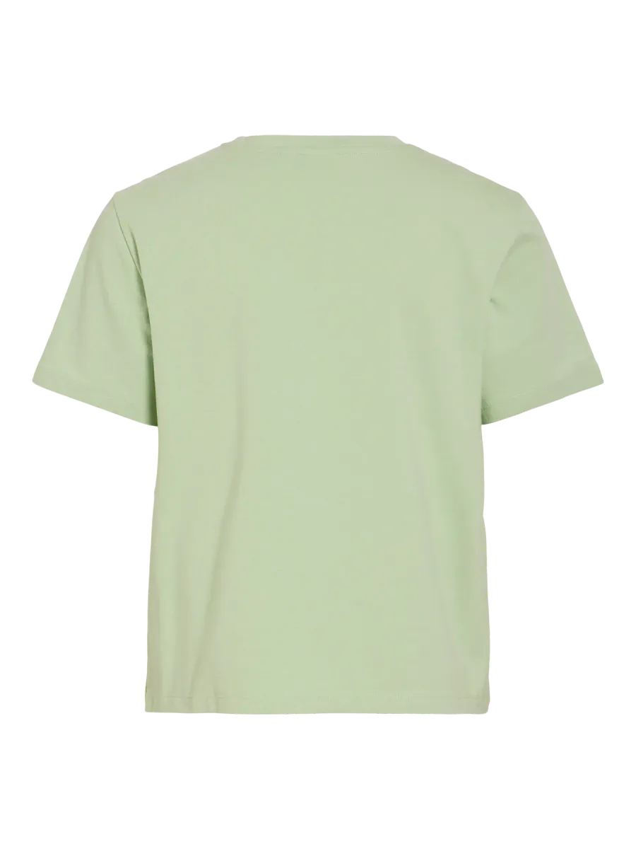 NORA T-SHIRT - LYS GRØNN