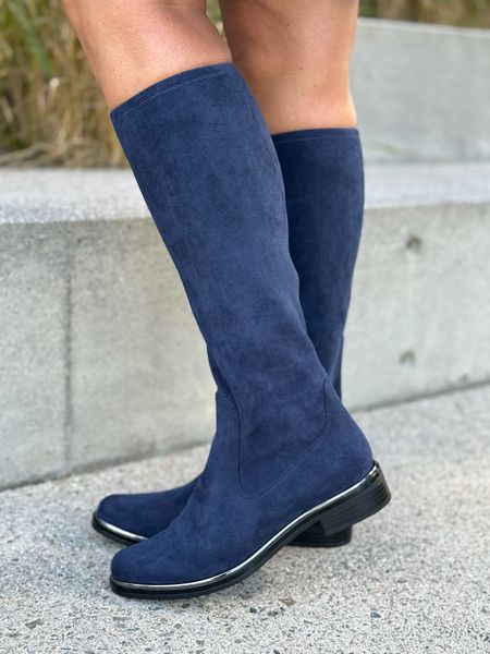 Hovedbilde STØVLETT M/STRETCH - NAVY