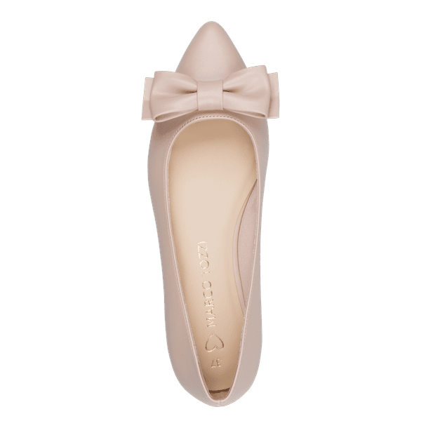 Hovedbilde PUMPS LAV HÆL M/BOW - ROSE