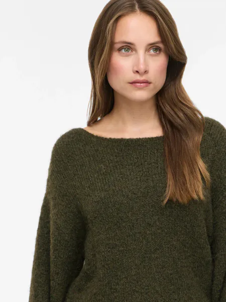 Hovedbilde MARLEY KNIT PULLOVER - OLIVEN