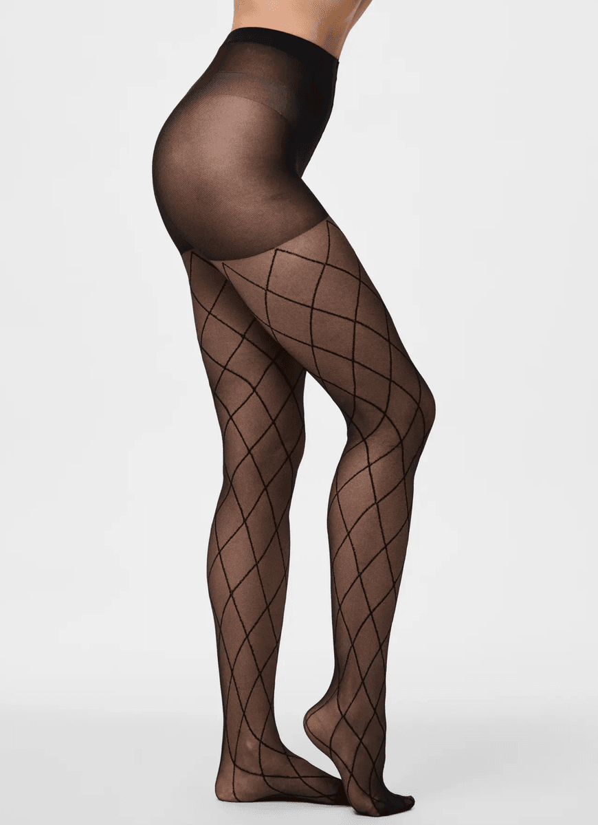 RABINE STRØMPEBUKSE - SORT